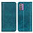 Custodia Portafoglio In Pelle Cover con Supporto N08P per Nokia G310 5G Verde