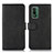 Custodia Portafoglio In Pelle Cover con Supporto N08P per Nokia XR21 Nero