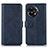 Custodia Portafoglio In Pelle Cover con Supporto N08P per OnePlus 11R 5G Blu