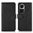 Custodia Portafoglio In Pelle Cover con Supporto N08P per Oppo Reno10 5G Nero