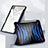 Custodia Portafoglio In Pelle Cover con Supporto P01 per Apple iPad Pro 11 (2022) Nero