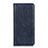 Custodia Portafoglio In Pelle Cover con Supporto per Alcatel 1X (2019) Blu