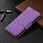 Custodia Portafoglio In Pelle Cover con Supporto per Apple iPhone 13 Pro Max Viola