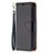 Custodia Portafoglio In Pelle Cover con Supporto per Apple iPhone 14 Pro Max Nero