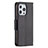 Custodia Portafoglio In Pelle Cover con Supporto per Apple iPhone 14 Pro Max Nero