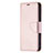 Custodia Portafoglio In Pelle Cover con Supporto per Apple iPhone 15 Oro Rosa