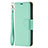 Custodia Portafoglio In Pelle Cover con Supporto per Apple iPhone 15 Pro Max Ciano