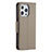 Custodia Portafoglio In Pelle Cover con Supporto per Apple iPhone 16 Pro Max Khaki