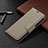 Custodia Portafoglio In Pelle Cover con Supporto per Apple iPhone 16 Pro Max Khaki