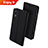 Custodia Portafoglio In Pelle Cover con Supporto per Huawei Enjoy 9 Nero