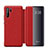 Custodia Portafoglio In Pelle Cover con Supporto per Huawei P30 Pro New Edition Rosso