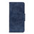 Custodia Portafoglio In Pelle Cover con Supporto per Motorola Moto One Fusion Blu