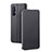 Custodia Portafoglio In Pelle Cover con Supporto per Oppo Find X2 Neo Nero