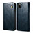 Custodia Portafoglio In Pelle Cover con Supporto per Samsung Galaxy A12 Nacho Blu