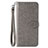 Custodia Portafoglio In Pelle Cover con Supporto per Samsung Galaxy A51 5G Grigio