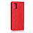 Custodia Portafoglio In Pelle Cover con Supporto per Samsung Galaxy M40S Rosso