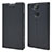 Custodia Portafoglio In Pelle Cover con Supporto per Sony Xperia XA2 Ultra Nero