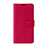 Custodia Portafoglio In Pelle Cover con Supporto per Wiko Wim Lite 4G Rosa Caldo