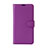 Custodia Portafoglio In Pelle Cover con Supporto per Wiko Wim Lite 4G Viola