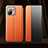 Custodia Portafoglio In Pelle Cover con Supporto per Xiaomi Mi 11 Lite 5G NE Arancione