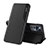 Custodia Portafoglio In Pelle Cover con Supporto Q02H per Xiaomi Redmi K50 Ultra 5G Nero