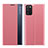 Custodia Portafoglio In Pelle Cover con Supporto QH2 per Samsung Galaxy A02s Oro Rosa