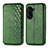 Custodia Portafoglio In Pelle Cover con Supporto S01D per Asus ZenFone 10 Verde