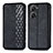 Custodia Portafoglio In Pelle Cover con Supporto S01D per Asus Zenfone 9 Nero