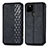 Custodia Portafoglio In Pelle Cover con Supporto S01D per Google Pixel 4a 5G