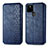 Custodia Portafoglio In Pelle Cover con Supporto S01D per Google Pixel 5a 5G Blu