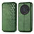 Custodia Portafoglio In Pelle Cover con Supporto S01D per Huawei Honor Magic3 Pro 5G Verde