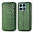 Custodia Portafoglio In Pelle Cover con Supporto S01D per Huawei Honor X8a 4G Verde