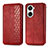 Custodia Portafoglio In Pelle Cover con Supporto S01D per Huawei Nova 10 SE Rosso