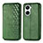 Custodia Portafoglio In Pelle Cover con Supporto S01D per Huawei Nova 10 SE Verde