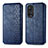 Custodia Portafoglio In Pelle Cover con Supporto S01D per Huawei Nova 9 Blu