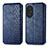 Custodia Portafoglio In Pelle Cover con Supporto S01D per Huawei Nova 9 SE Blu