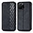 Custodia Portafoglio In Pelle Cover con Supporto S01D per Huawei Nova Y61 Nero