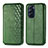 Custodia Portafoglio In Pelle Cover con Supporto S01D per Motorola Moto Edge 30 Pro 5G Verde