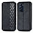 Custodia Portafoglio In Pelle Cover con Supporto S01D per Motorola Moto Edge Plus (2022) 5G Nero