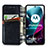 Custodia Portafoglio In Pelle Cover con Supporto S01D per Motorola Moto Edge S30 5G