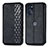 Custodia Portafoglio In Pelle Cover con Supporto S01D per Motorola Moto G 5G (2022) Nero