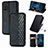 Custodia Portafoglio In Pelle Cover con Supporto S01D per Nokia G100