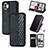 Custodia Portafoglio In Pelle Cover con Supporto S01D per Nothing Phone 2