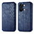 Custodia Portafoglio In Pelle Cover con Supporto S01D per OnePlus Ace 2V 5G Blu