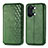 Custodia Portafoglio In Pelle Cover con Supporto S01D per OnePlus Ace 2V 5G Verde