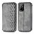 Custodia Portafoglio In Pelle Cover con Supporto S01D per Oppo A94 5G Grigio