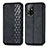 Custodia Portafoglio In Pelle Cover con Supporto S01D per Oppo A94 5G Nero