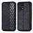 Custodia Portafoglio In Pelle Cover con Supporto S01D per Oppo Find X5 5G Nero