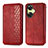 Custodia Portafoglio In Pelle Cover con Supporto S01D per Oppo K11x 5G Rosso