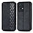 Custodia Portafoglio In Pelle Cover con Supporto S01D per Oppo Reno7 Pro 5G Nero